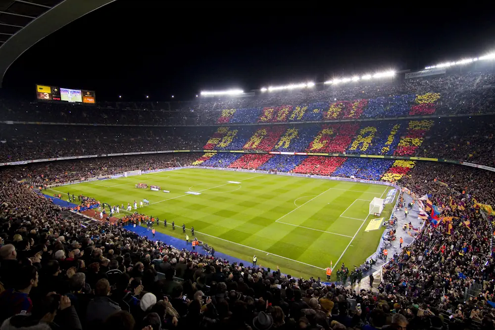 Barcelona stadium Camp Nou