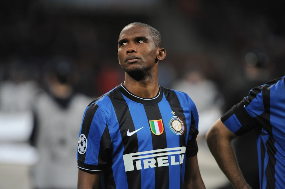 Samuel Eto'o - here in Inter