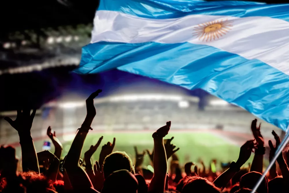 Argentinean flag